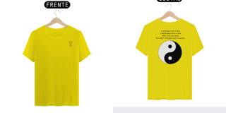 Nome do produto Camiseta ying yang taoismo