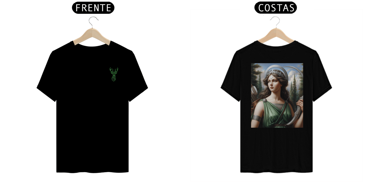 Nome do produto: Camiseta Deusa Artemes