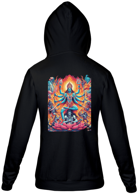 moletom de ziper Kali