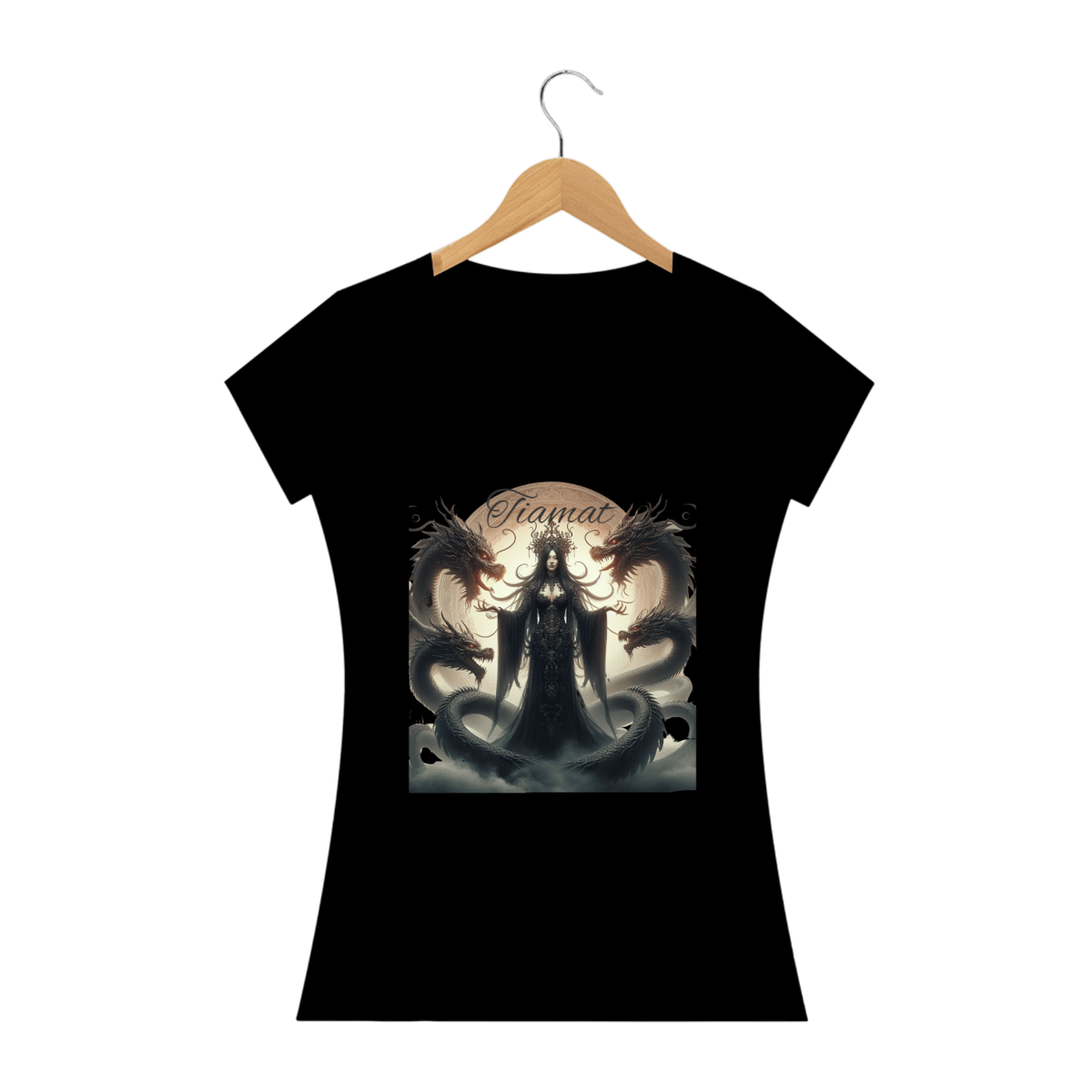Nome do produto: Camiseta Feminina  Tiamat