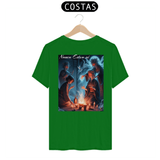 Nome do produto Camiseta ''nunca estou só''