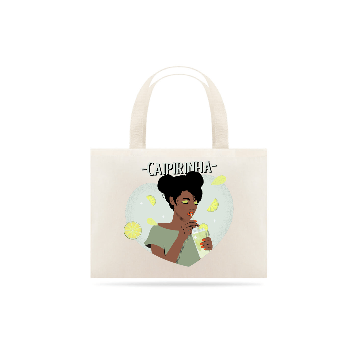 Nome do produto: Ecobag Caipirinha Girl