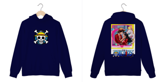 Nome do produto MOLETOM PRIME CANGURU NOVA SKIN ONE PIECE LOVE