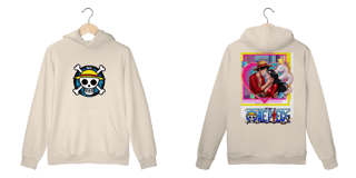 Nome do produto MOLETOM PRIME CANGURU NOVA SKIN ONE PIECE LOVE