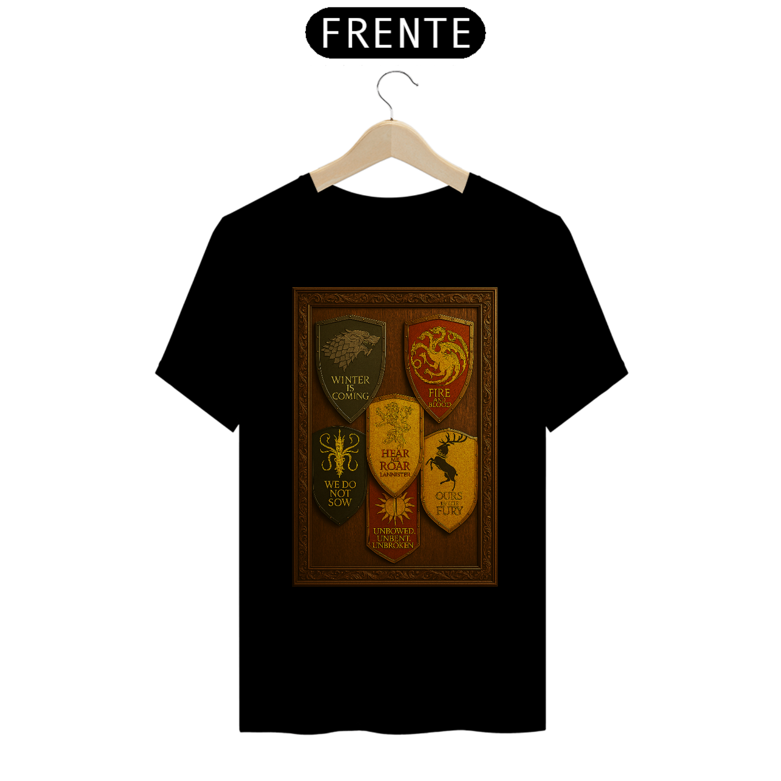CAMISETA NOVA SKIN prime GAME OF THRONE
