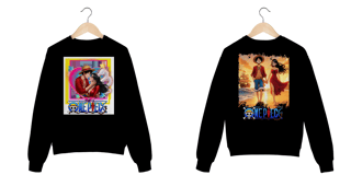 Nome do produto MOLETOM PRIME NOVA SKIN - ONE PIECE LOVE