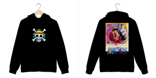 Nome do produto MOLETOM PRIME CANGURU NOVA SKIN ONE PIECE LOVE