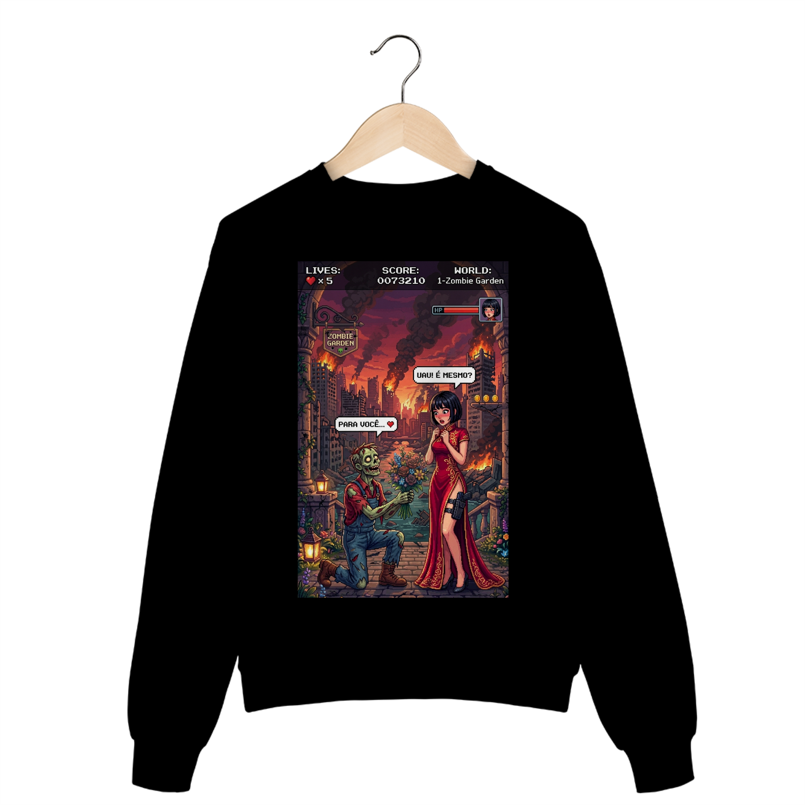 MOLETOM NOVA SKIN LOVE