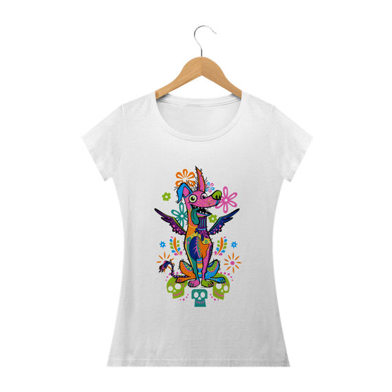 Camisa Dog Flowers