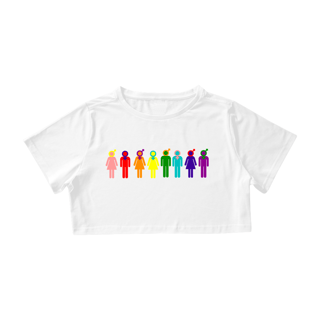 Nome do produto Cropped Diversidade