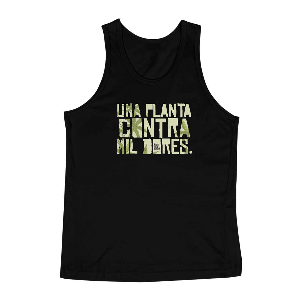 Nome do produto: Uma Planta Contra Mil Dores - Regata Naturalmente