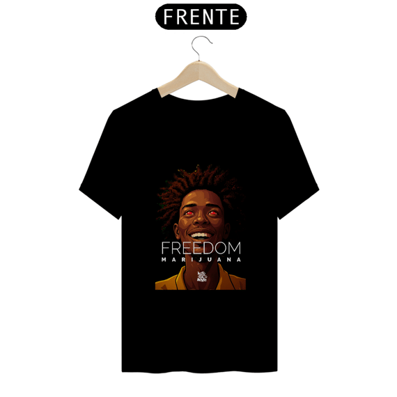 Freedom Marijuana - Camiseta Naturalmente