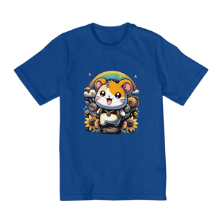 Nome do produto Camisa - 2 a 8 anos - Hamtaro Escolar