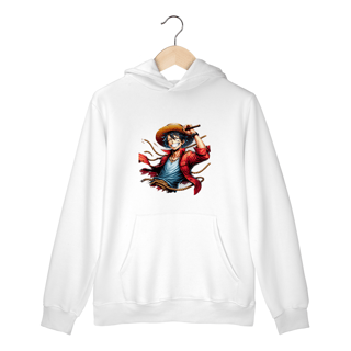 Nome do produto Moletom  - One Piece Luffy Tatuado (F)