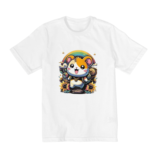 Nome do produto Camisa  - 10 a 14 anos - Hamtaro Nostalgia