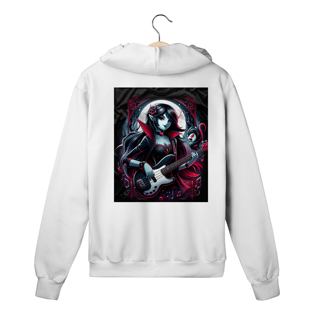 Nome do produto Moletom com Zíper - Vampira Gótica