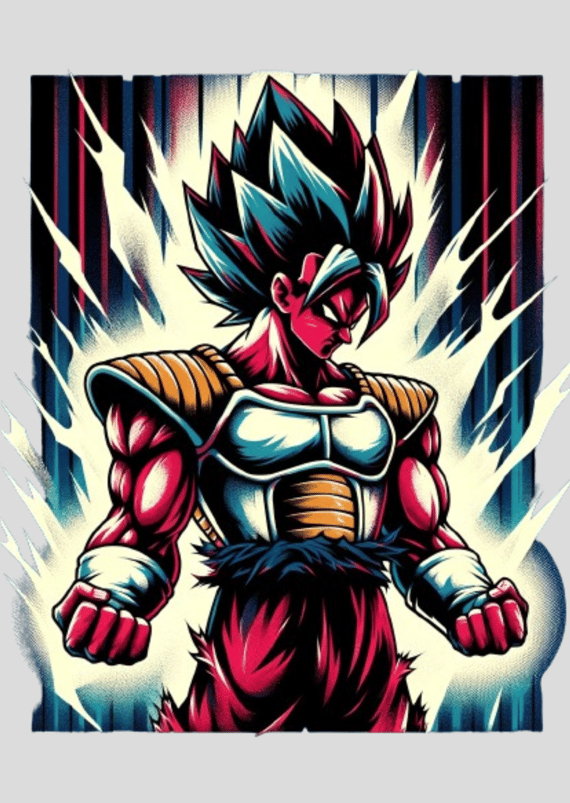 Poster - Fúria Saiyajin (R)