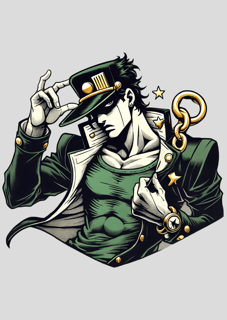 Nome do produto Poster - Jotaro (R)