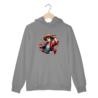 Nome do produto Moletom  - One Piece Luffy Tatuado (F)