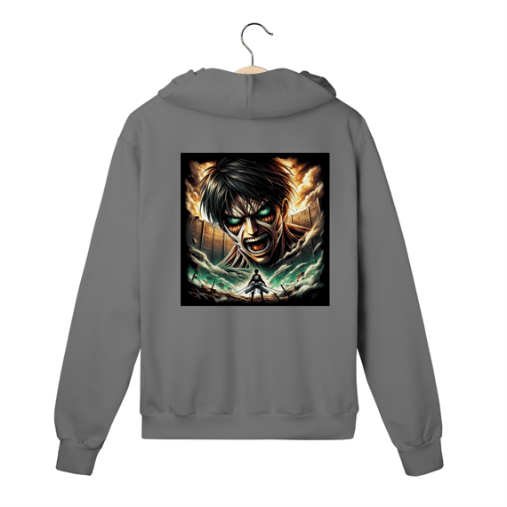 Moletom com Zíper - Eren Tatakae