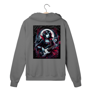Nome do produto Moletom com Zíper - Vampira Gótica