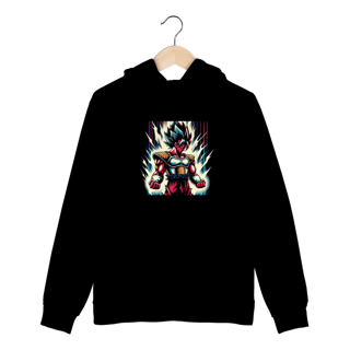 Nome do produto Moletom - Fúria Saiyajin (F)