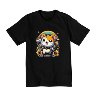 Nome do produto Camisa  - 10 a 14 anos - Hamtaro Nostalgia
