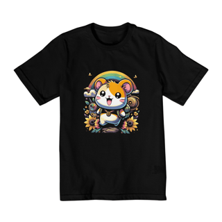 Nome do produto Camisa - 2 a 8 anos - Hamtaro Escolar