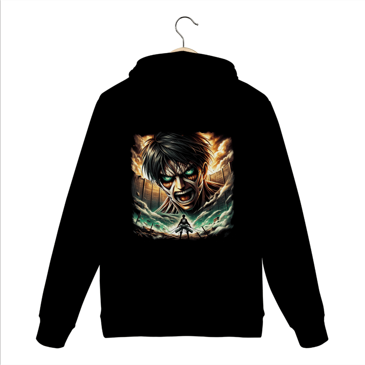 Nome do produto: Moletom - Eren Tatakae (C)