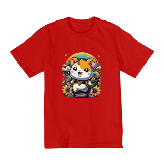 Nome do produto Camisa  - 10 a 14 anos - Hamtaro Nostalgia