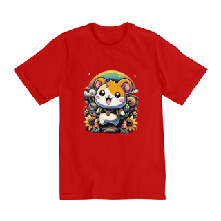 Nome do produto Camisa - 2 a 8 anos - Hamtaro Escolar