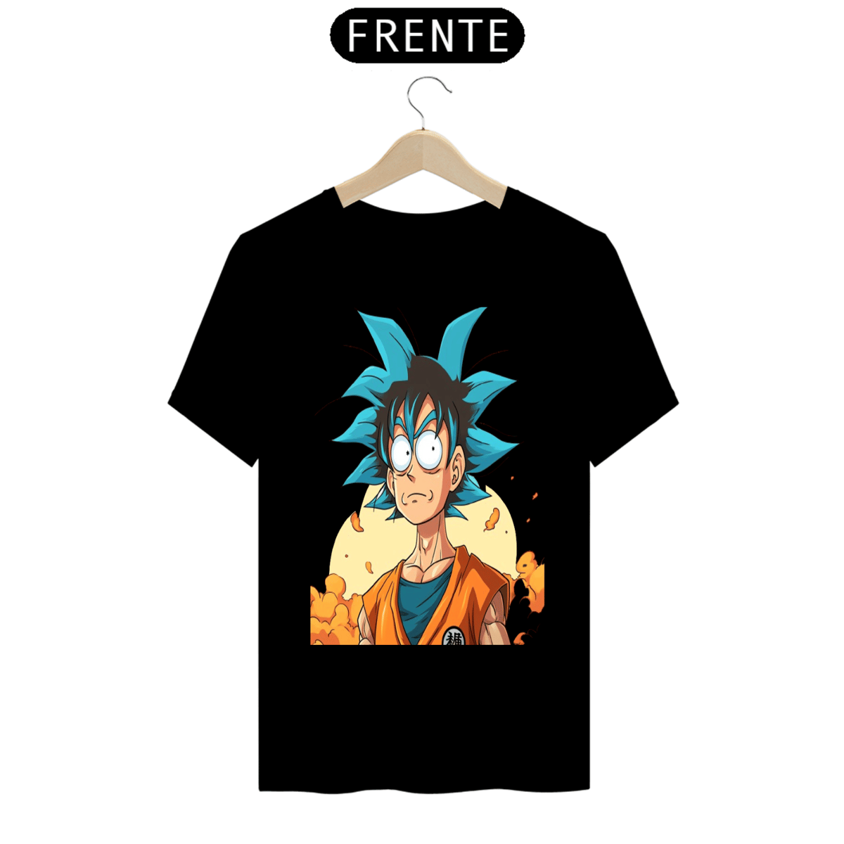Nome do produto: Dragon ball super Goku Rick and morty