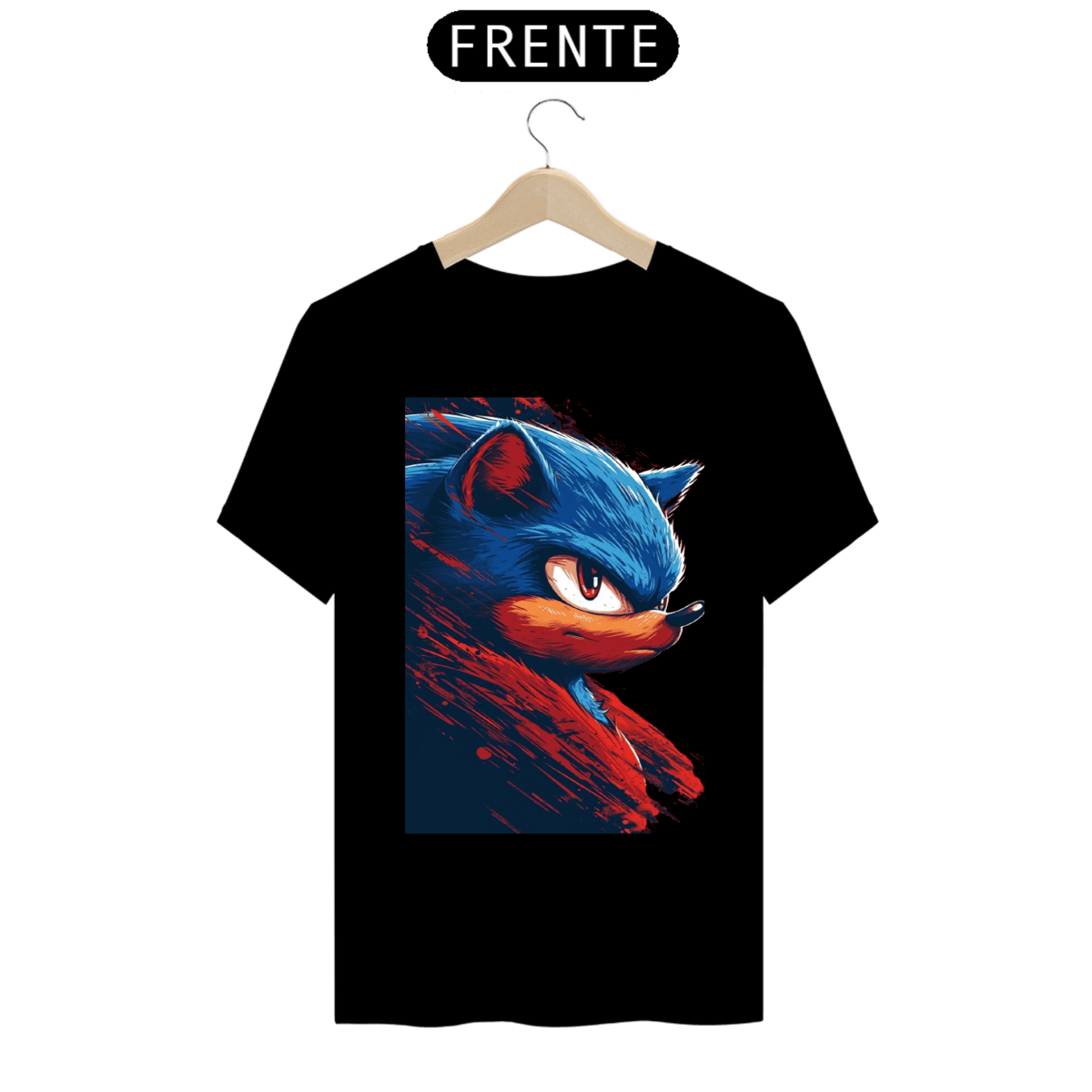 Nome do produto: Camiseta do Sonic