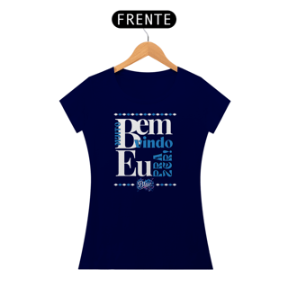 Nome do produto CAMISETA BABY LOOK BEM-VINDO EU TRECHO DA LETRA
