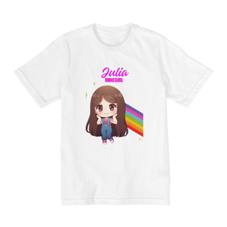 Nome do produto Camiseta Julia Minegirl infantil