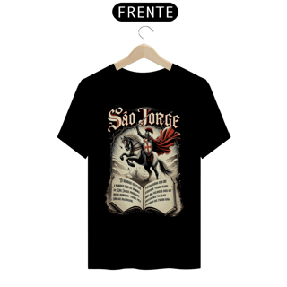 Nome do produto CAMISETA SÃO JORGE COM ORAÇÃO