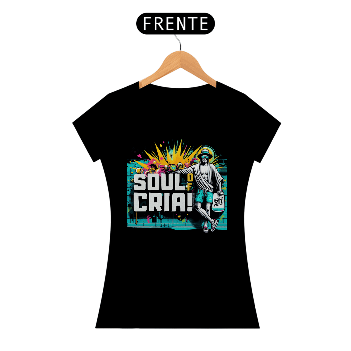 Nome do produto: BABY LOOK SOUL CRIA - ALMA DE CRIA - STUDIO 2TI