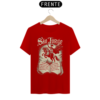 Nome do produto CAMISETA SÃO JORGE COM ORAÇÃO