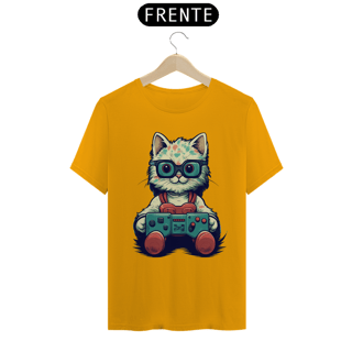Nome do produto Camiseta - Little Cat Gamer
