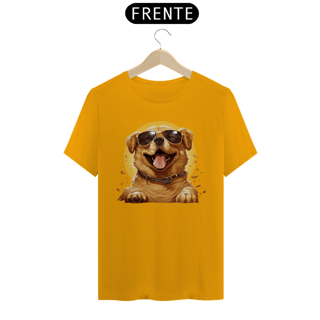 Nome do produto Camiseta - Cachorro Caramelo Feliz