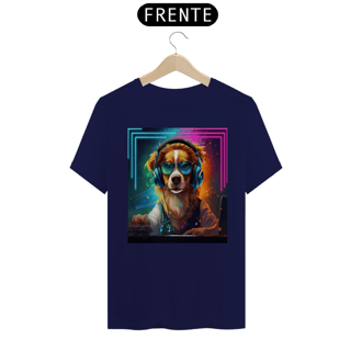 Nome do produto Camiseta - Dog Nerd Neon