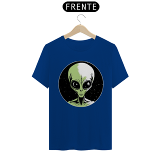 Nome do produto Camiseta Preta - Alien Verde