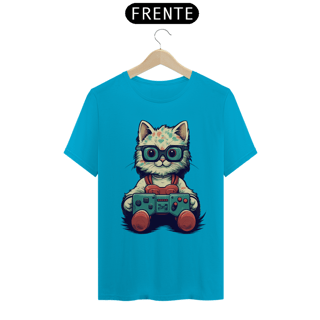 Nome do produto Camiseta - Little Cat Gamer