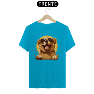 Nome do produto Camiseta - Cachorro Caramelo Feliz
