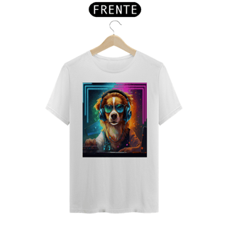 Nome do produto Camiseta - Dog Nerd Neon