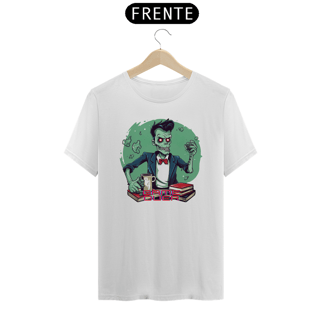Nome do produto Camiseta - 50's Zombie Gentleman