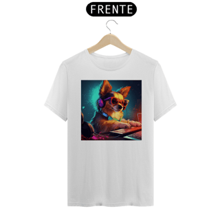 Nome do produto Camiseta - Chihuahua Programador