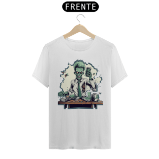 Nome do produto Camiseta - Zombie 50's Business Man