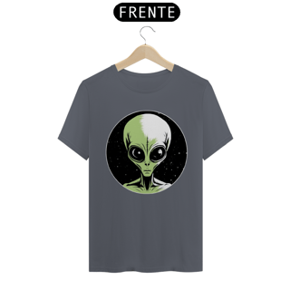 Nome do produto Camiseta Preta - Alien Verde