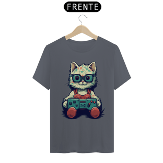 Nome do produto Camiseta - Little Cat Gamer
